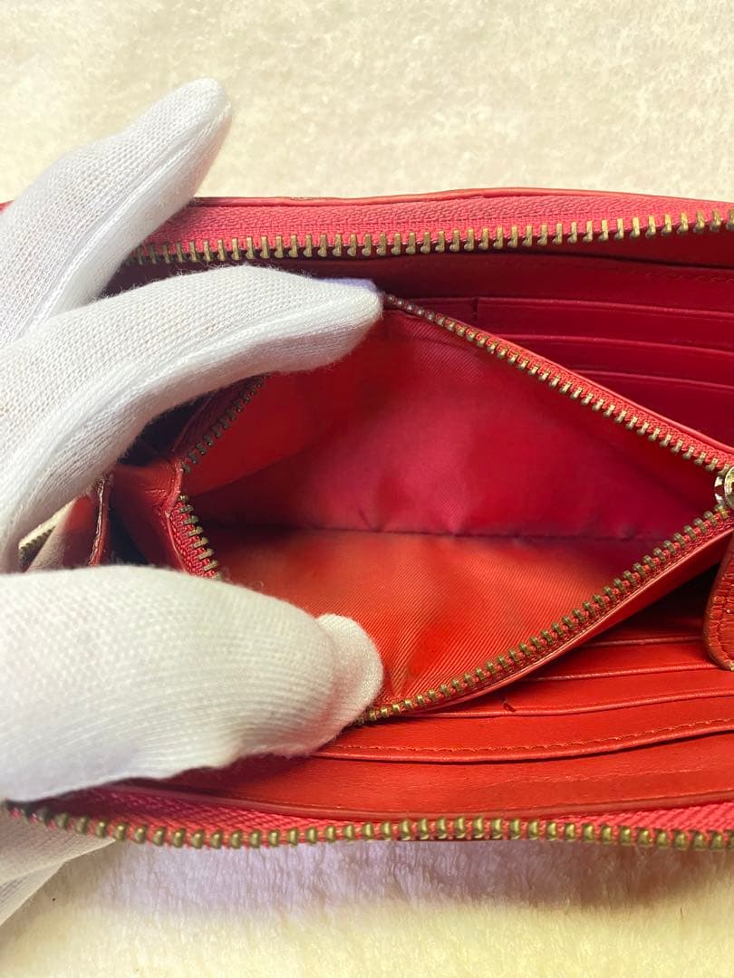 ✨希少商品✨ ルブタン 長財布 パネトーネ ラウンドジップ　ピンク