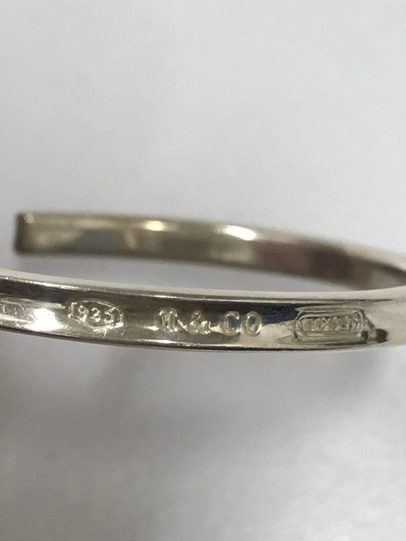 TIFFANY & Co. ティファニー　ナロー　ピアス 925刻印あり