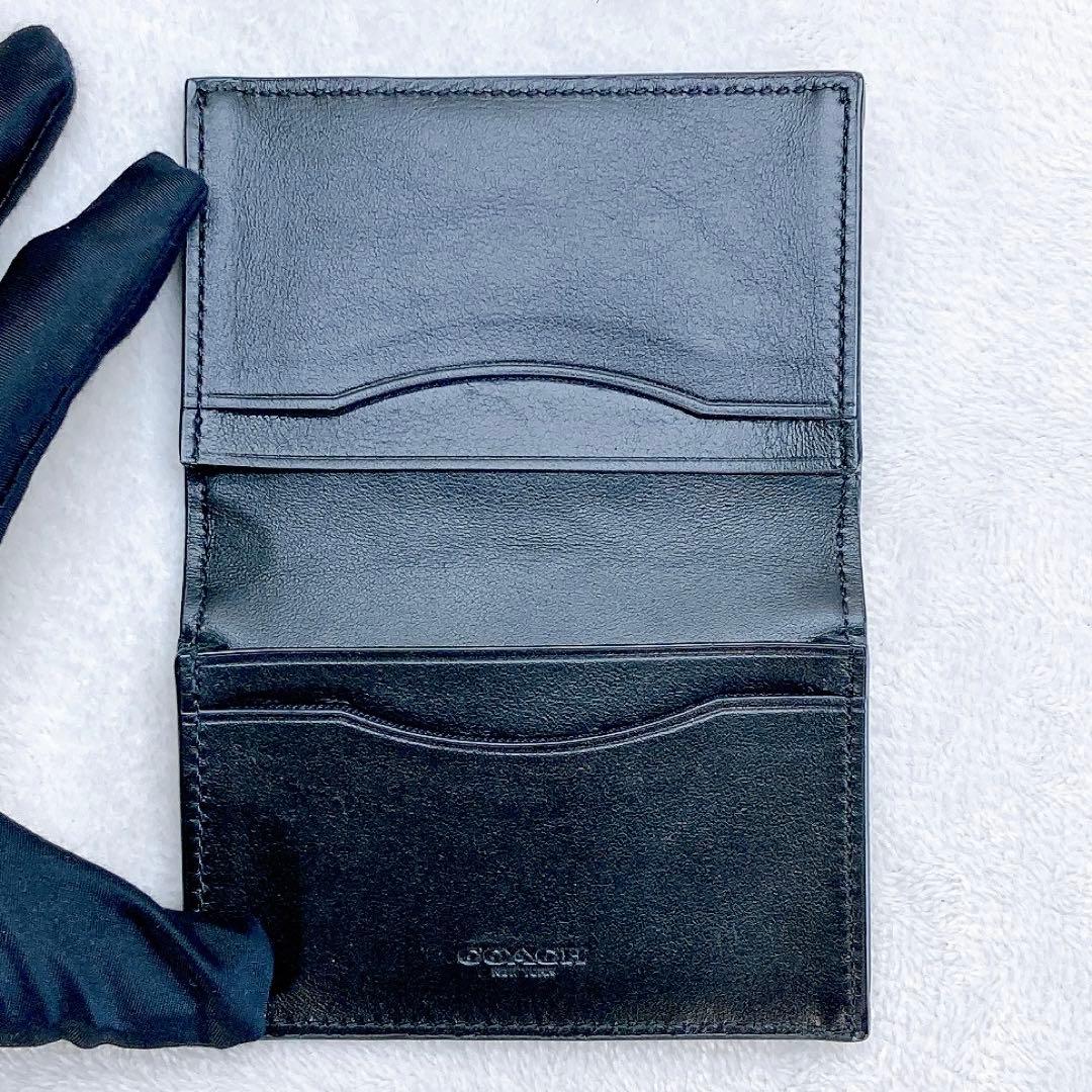 ✨未使用✨COACH コーチ カードケース シグネチャー 名刺入れ ブラック