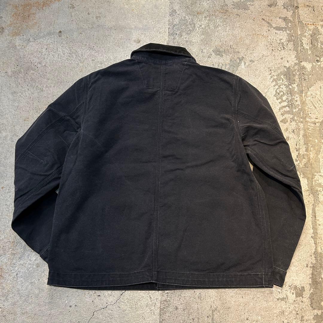 Aged加工 Carhartt カーハート チョアコート ジャケット L 黒