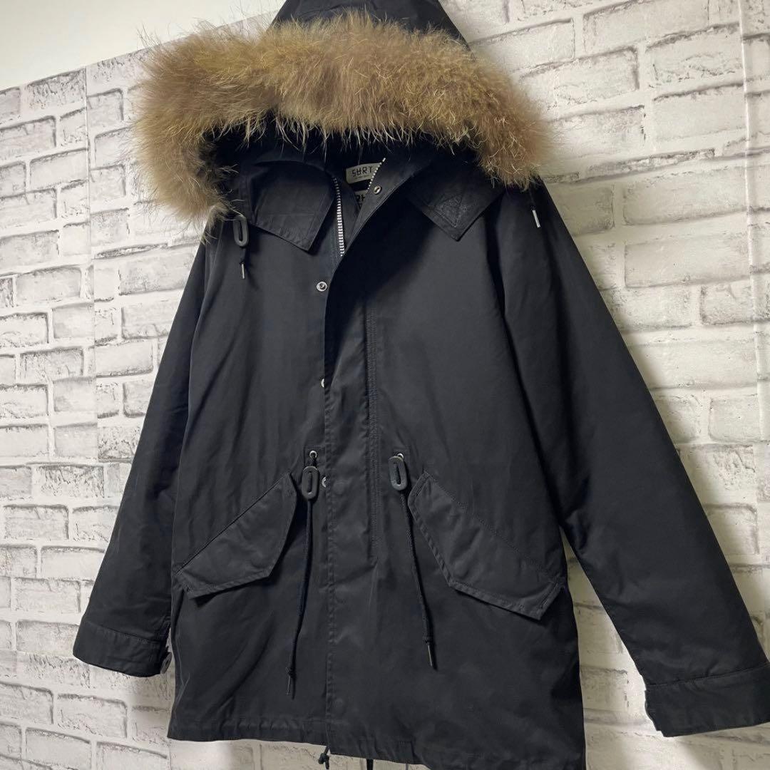 RHC × SURT ロンハーマン モッズコート シンサレート　ファーフード付き