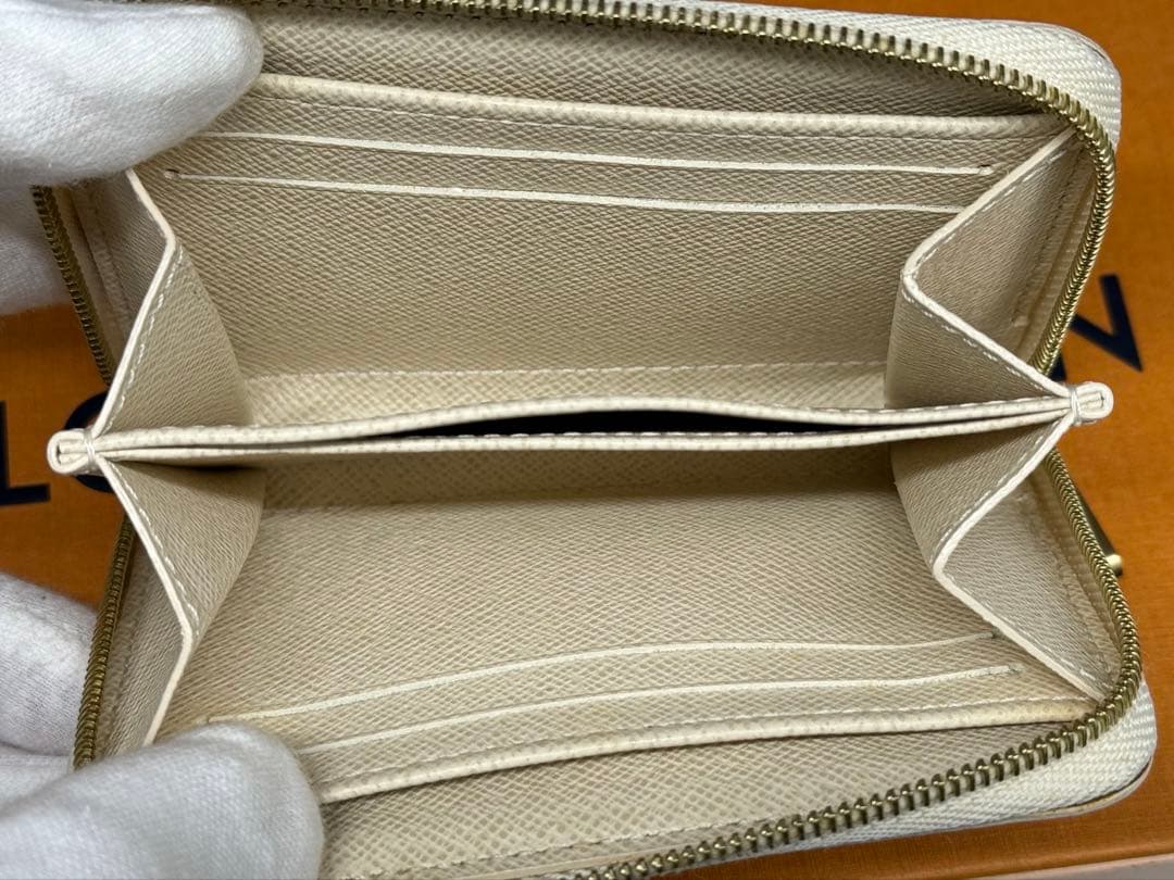 極美品！ルイヴィトン　ダミエ・アズール　ジッピーパース　小銭入れ