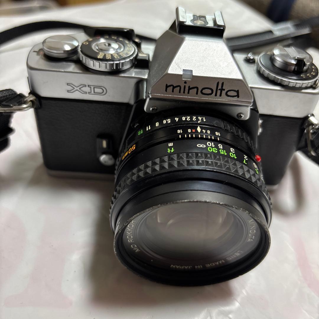 Minolta XD 一眼レフカメラセット　レトロ