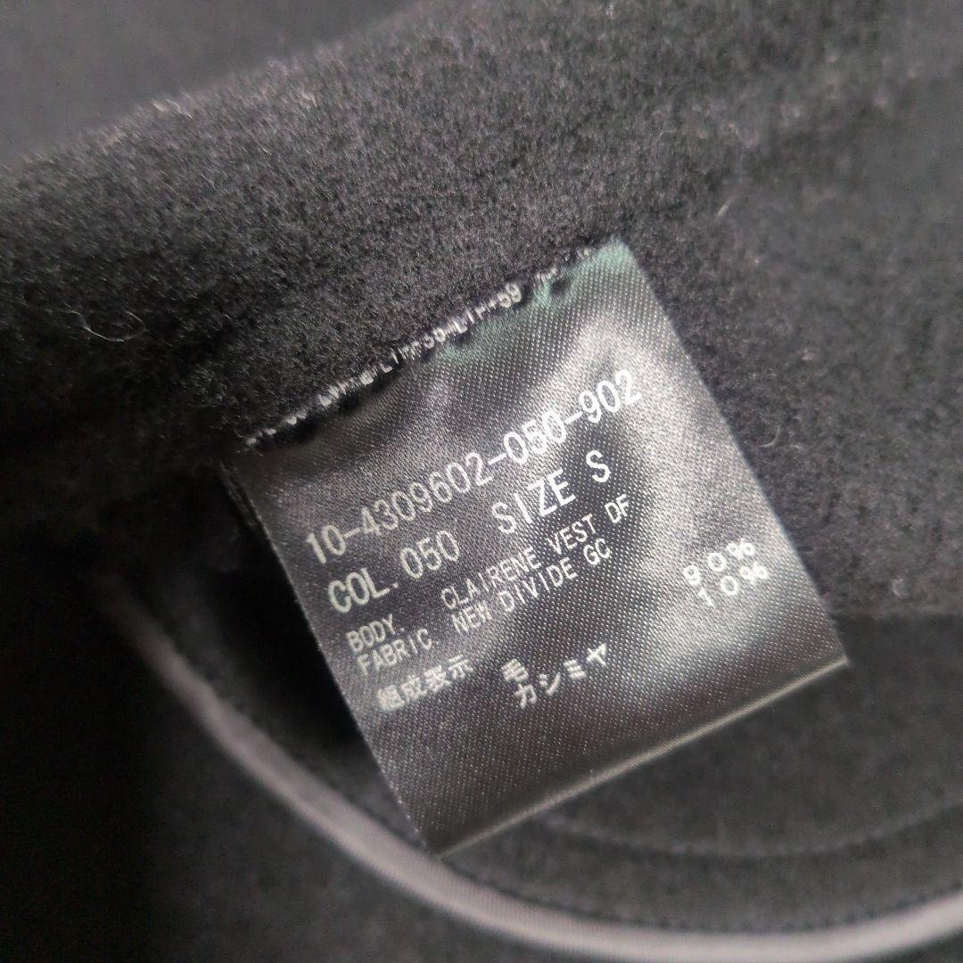 Theory フード付きブラックベスト S　黒