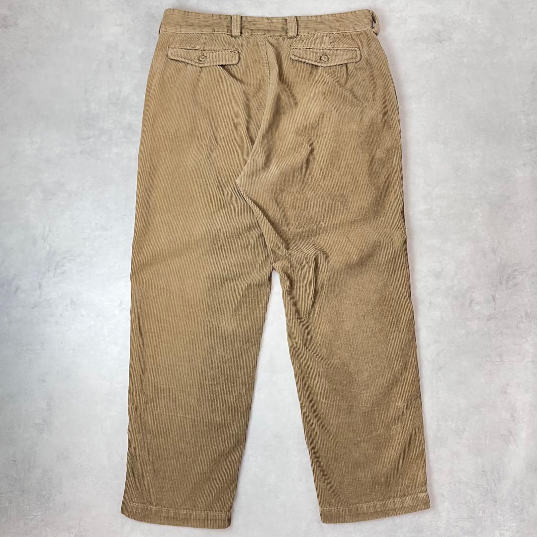 WAIPER M-52 コーデュロイ パンツ 2タック ベージュ 36
