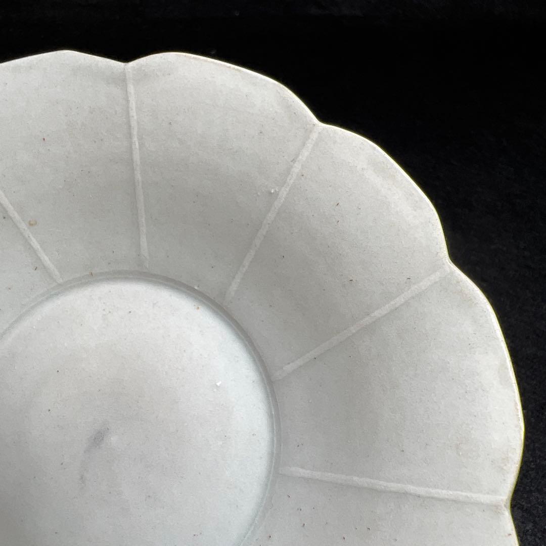 中国宋時代　青白磁薄手皿　幅約12.8㎝　東Y7-1226☆2Fタカサ