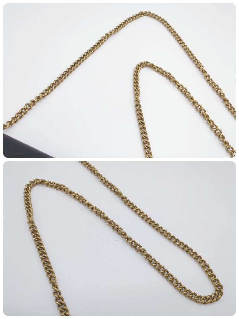 【入手困難・美品】グッチ☆チェーンウォレット GGマーモント キルティング 黒