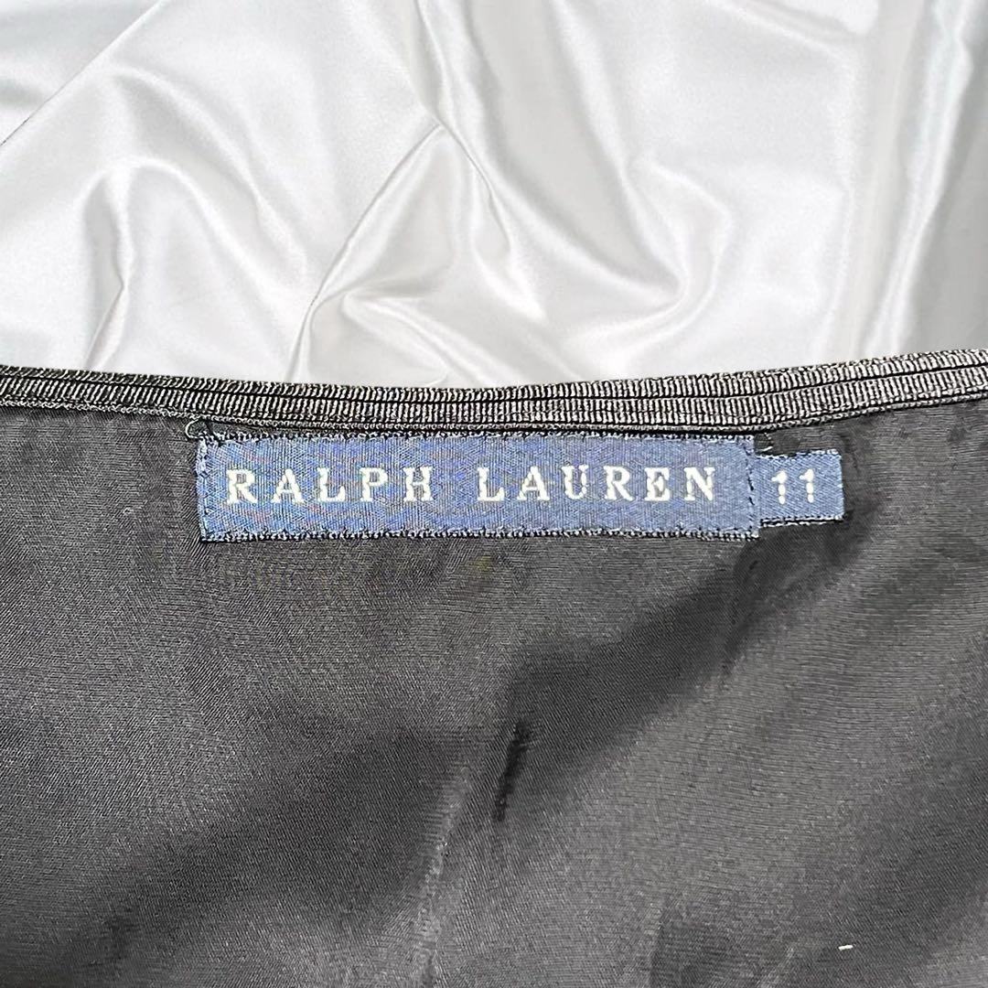 【RALPH LAUREN】美品ラルフ 1B ストレッチ ブラックフォーマル