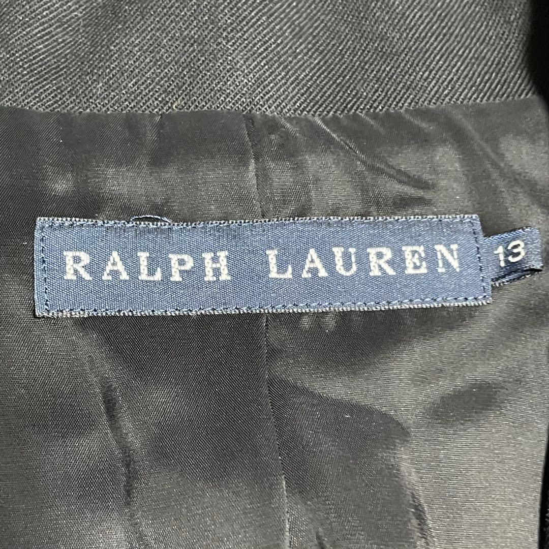 【RALPH LAUREN】美品ラルフ 1B ストレッチ ブラックフォーマル
