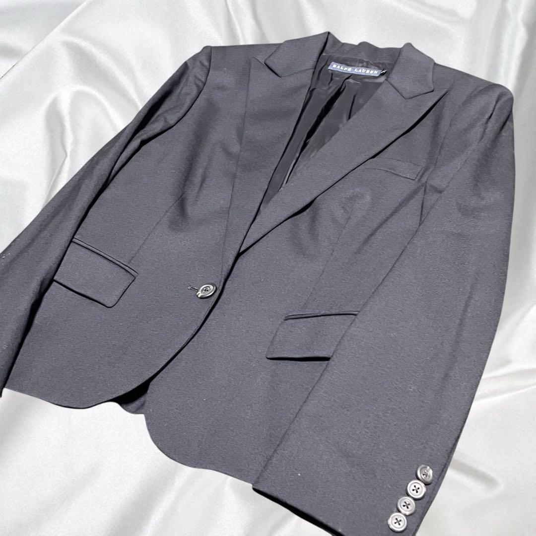 【RALPH LAUREN】美品ラルフ 1B ストレッチ ブラックフォーマル