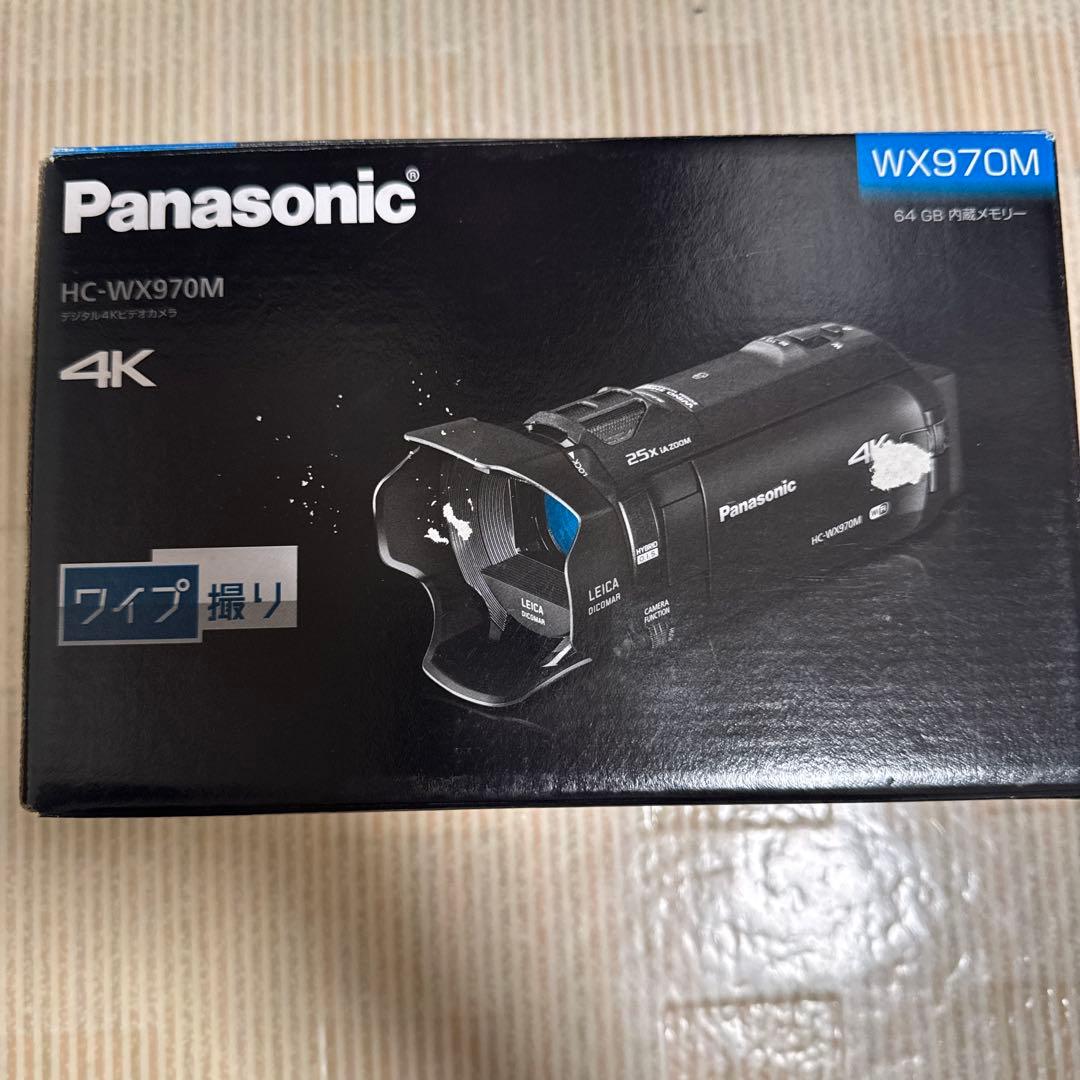 【値下げ実施】パナソニック HC-WX970M 4Kビデオカメラ