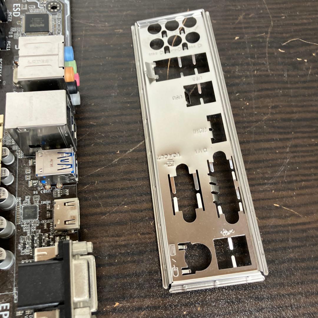 マザーボード ASUS H97M-PLUS + Intel Core i5-4690K