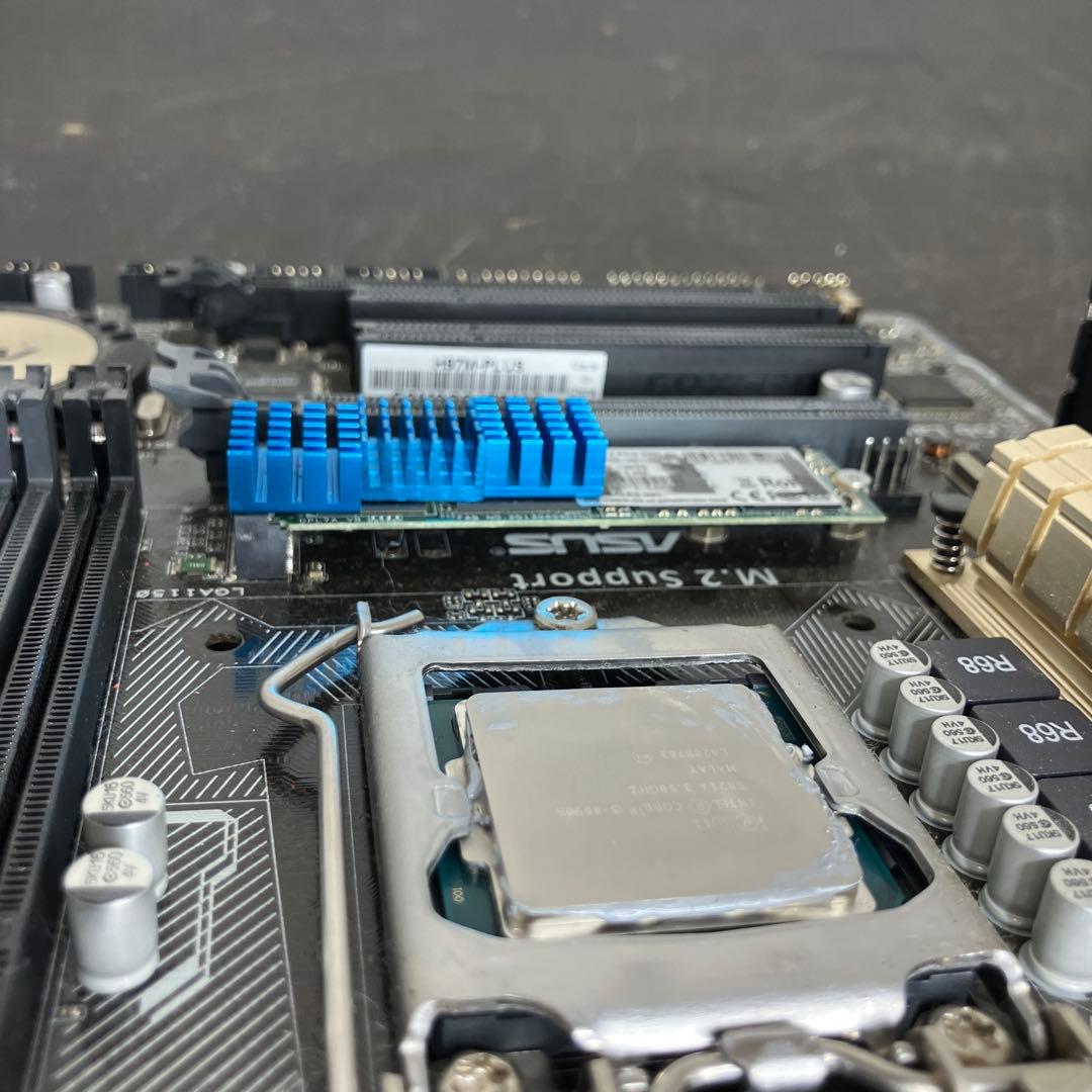 マザーボード ASUS H97M-PLUS + Intel Core i5-4690K