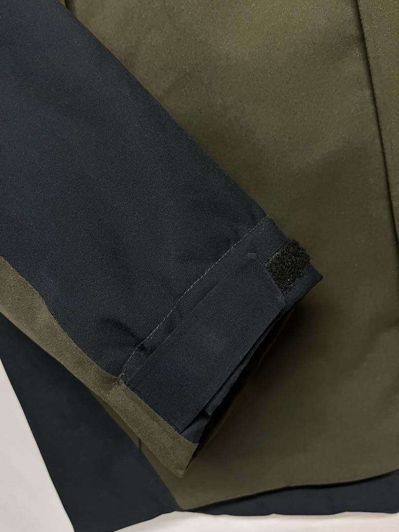 美品 Phenix フェニックス メンズ スキージャケット カーキ×ブラックXL