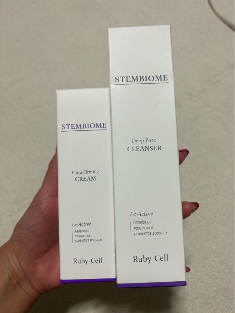 ルビーセル ステムバイオーム クリーム クレンザー