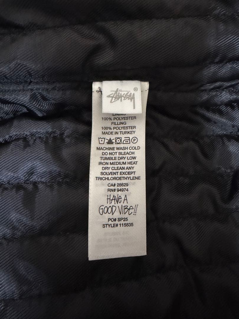 Stüssy デニムワークジャケット インディゴ サイズM