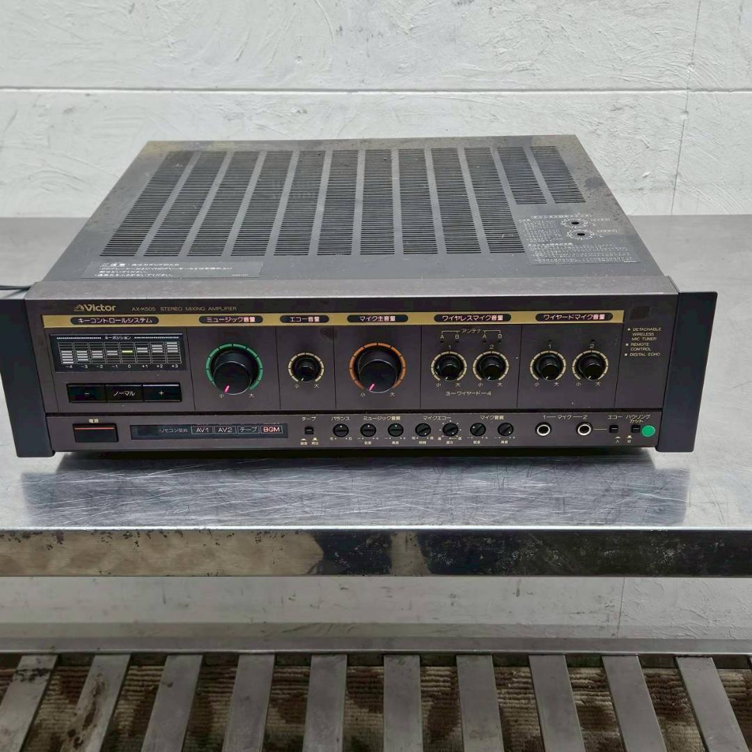 victor ビクター ミキシングアンプ AX-K505 カラオケ