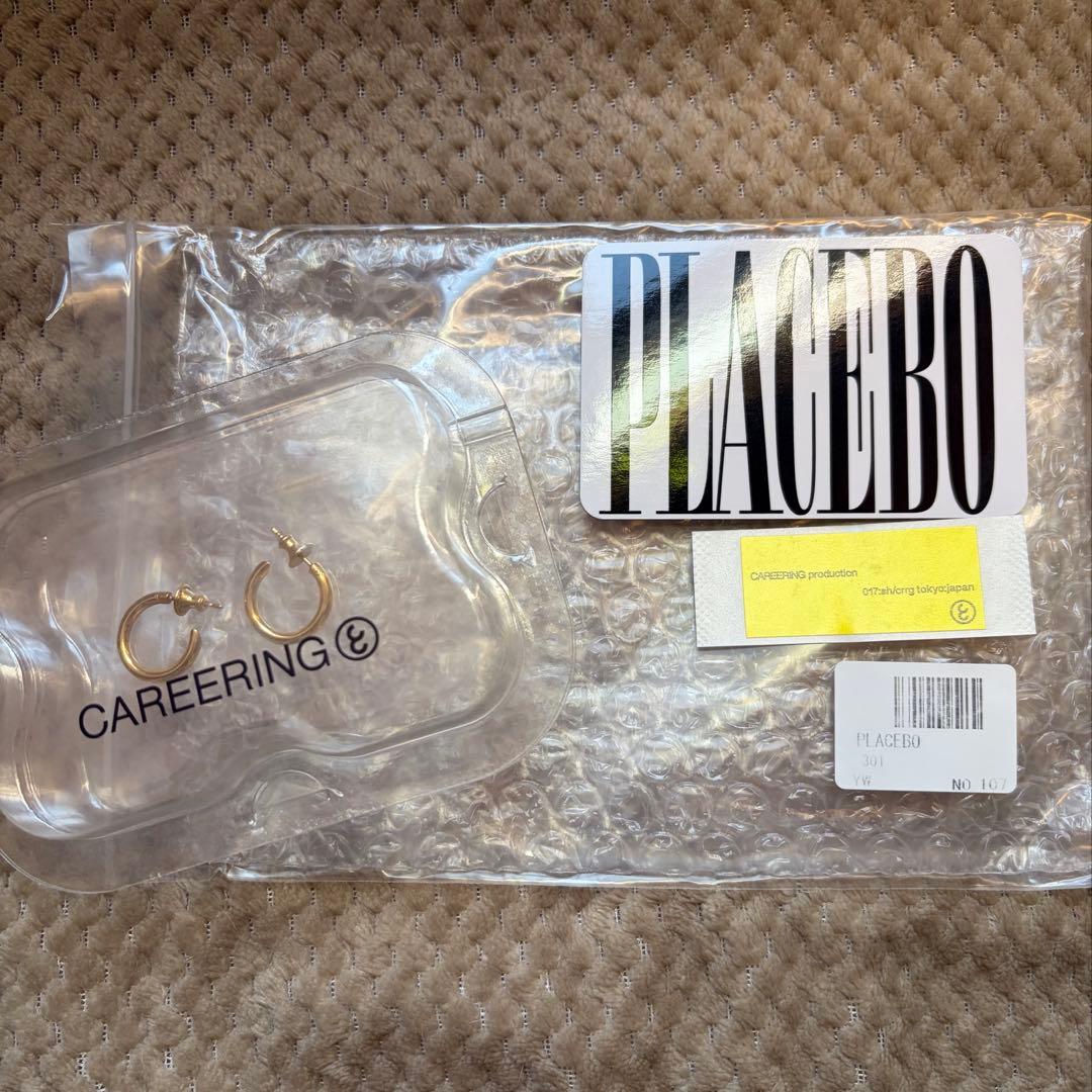 CAREERING キャリアリング ピアス PLACEBO 301 ゴールド
