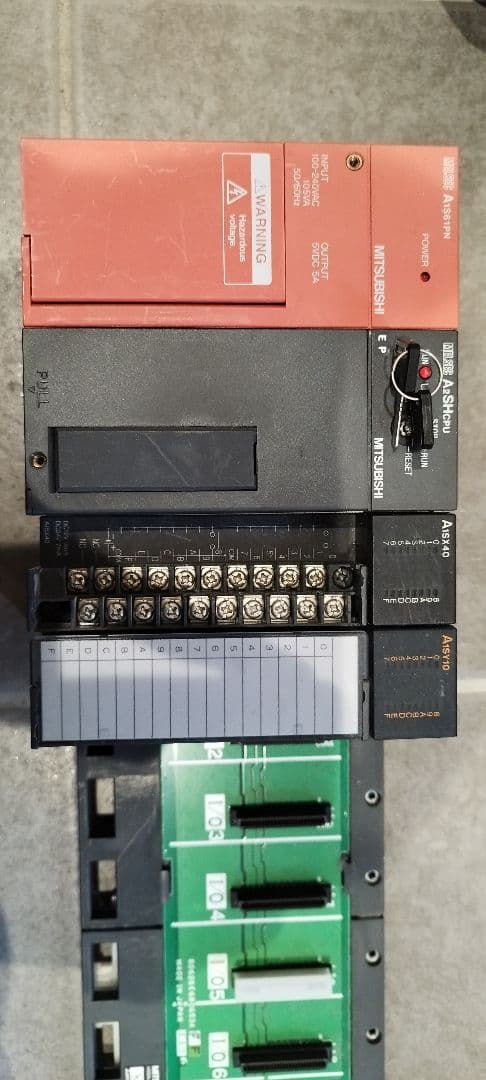 三菱 Mitsubishi MELSEC PLC ジャンク