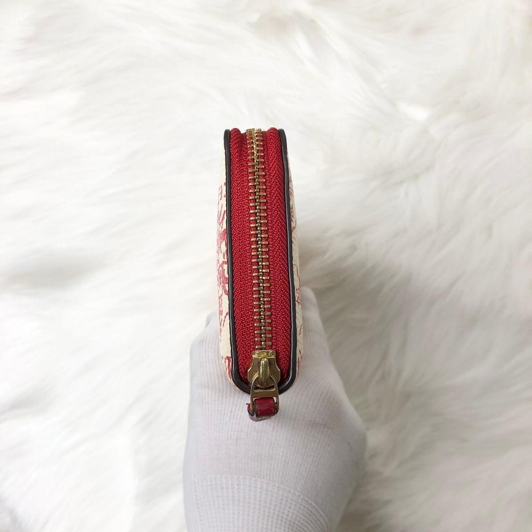 【レア美品】トリーバーチ 長財布 ペリー プリンテッド ジップ コンチネンタル