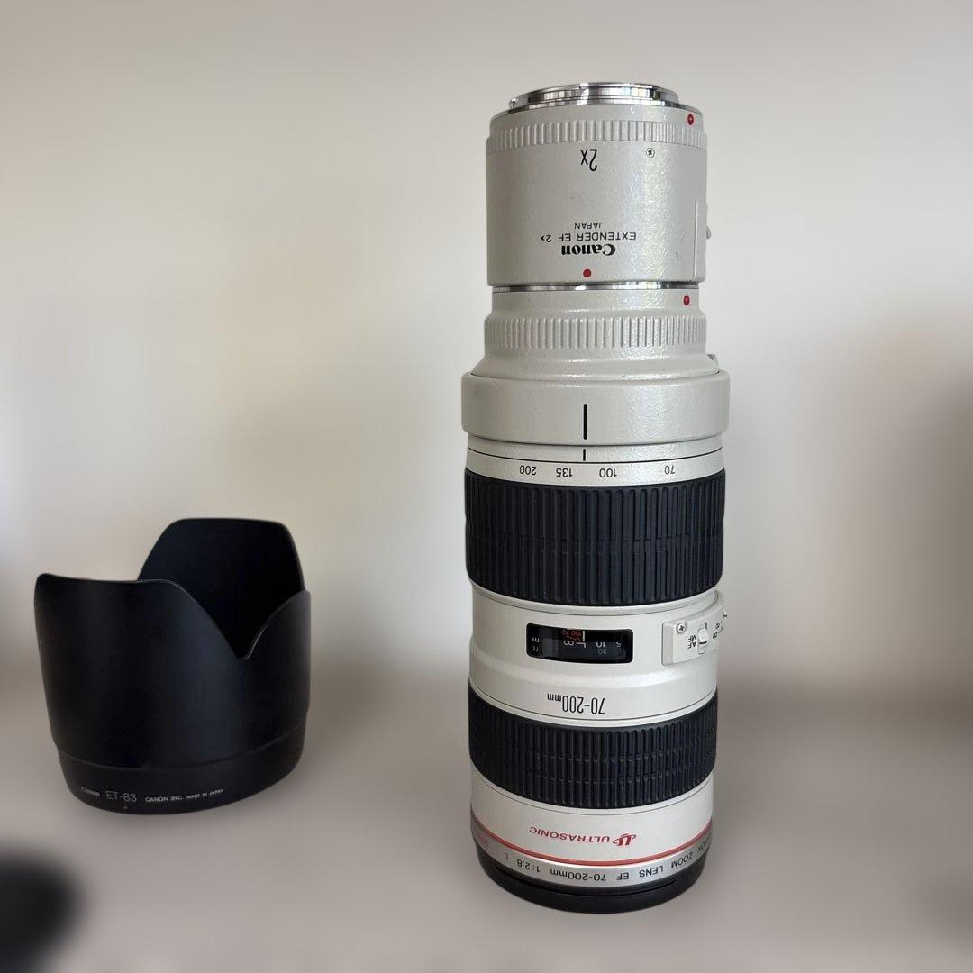 【美品】Canon EF 70-200mm F2.8 L USM おまけ付