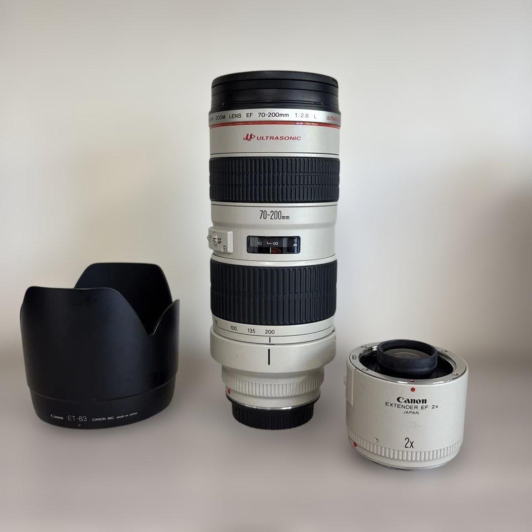 【美品】Canon EF 70-200mm F2.8 L USM おまけ付