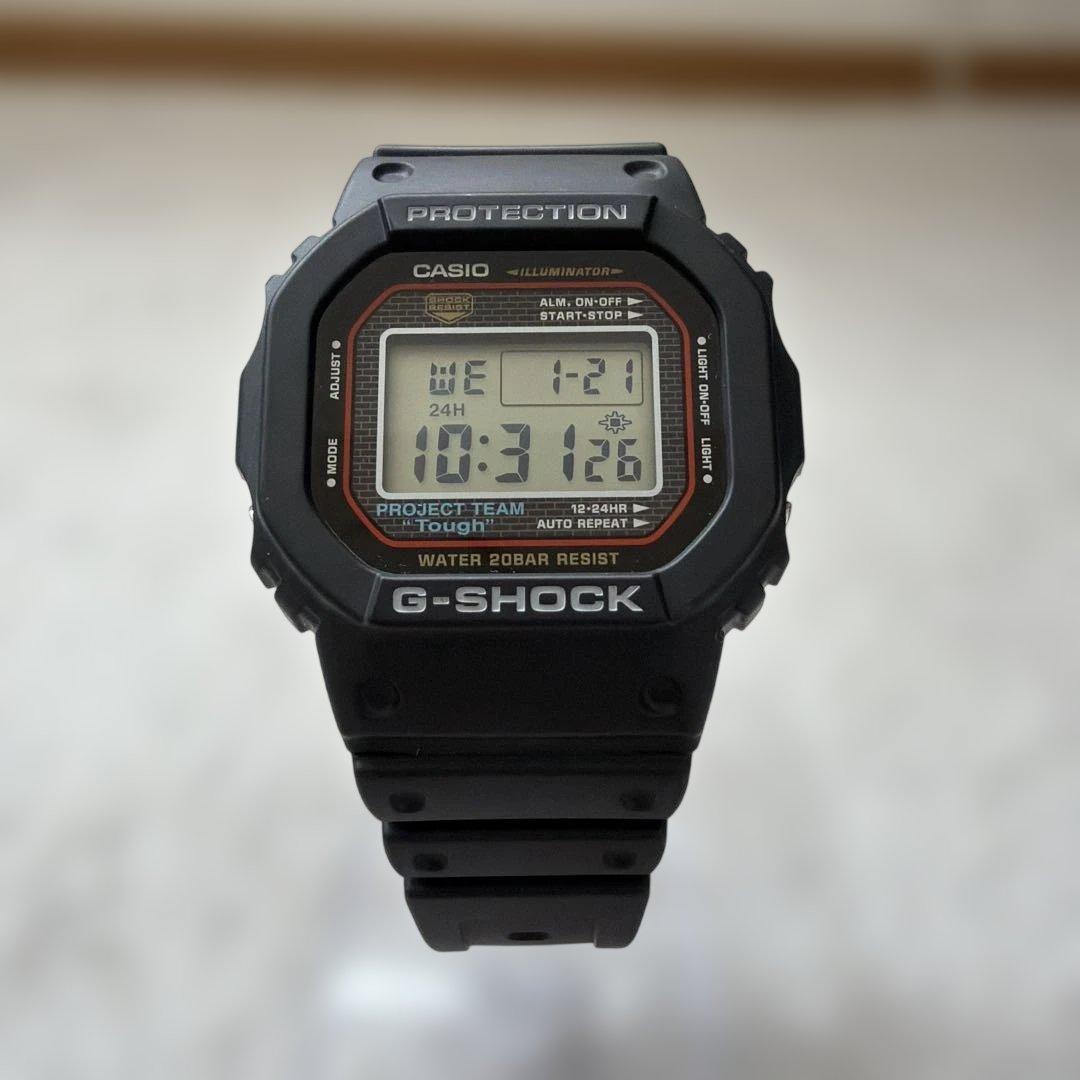 CASIO G-SHOCK DW-5030 デジタル腕時計 ブラック 30周年