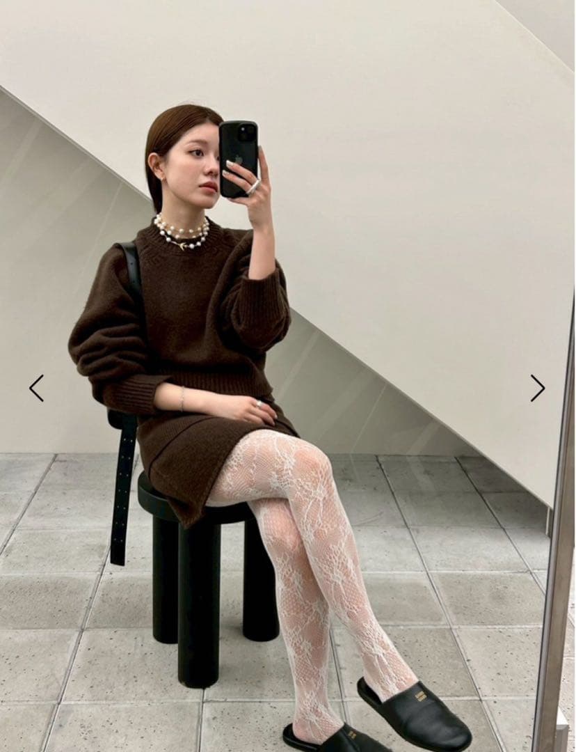 早い者勝ち＊ todayful ＊Layered Knit Skirt ＊完売品