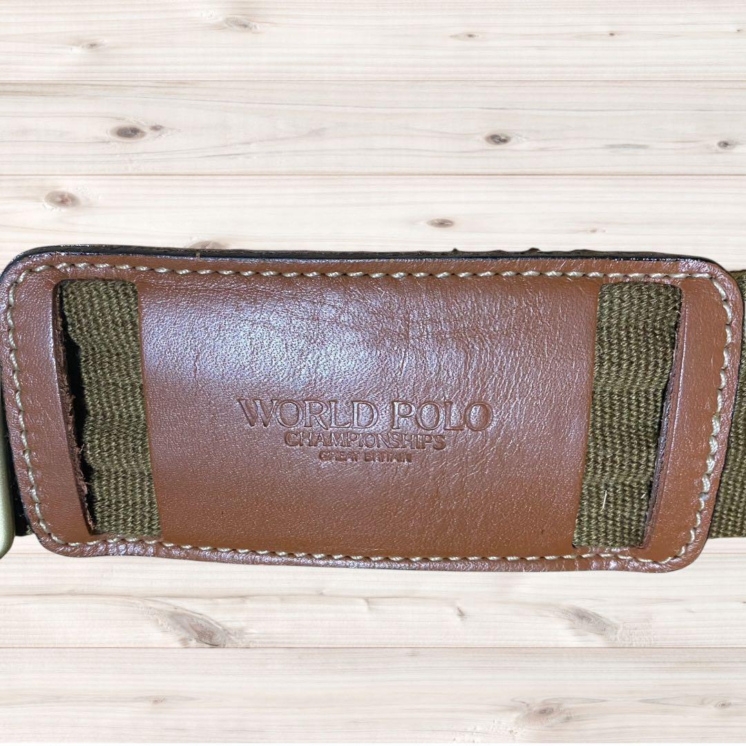 World polo championship ボストンバッグ 2way　南京錠