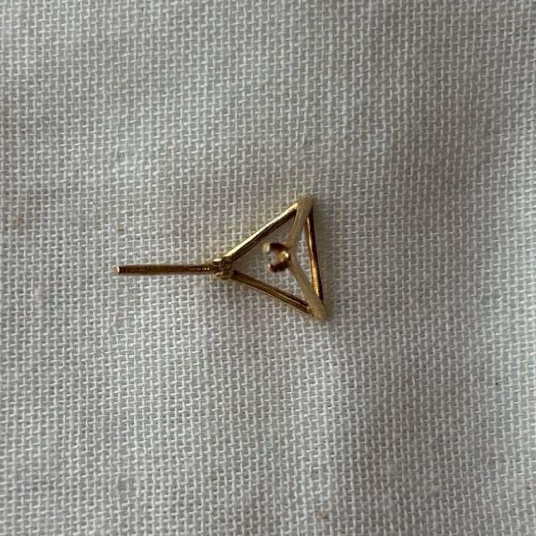 Shihara シハラ トライアングルピアス 10 k18