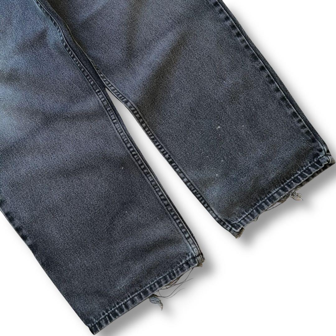 リーバイス 550 ブラックデニム バギーパンツ W36 L29 墨黒 ゆるだぼ