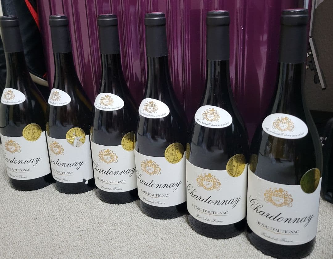 値下げ中ー!【アンリ.ドーティニヤック.シャルドネ樽熟】(750ml)×6本