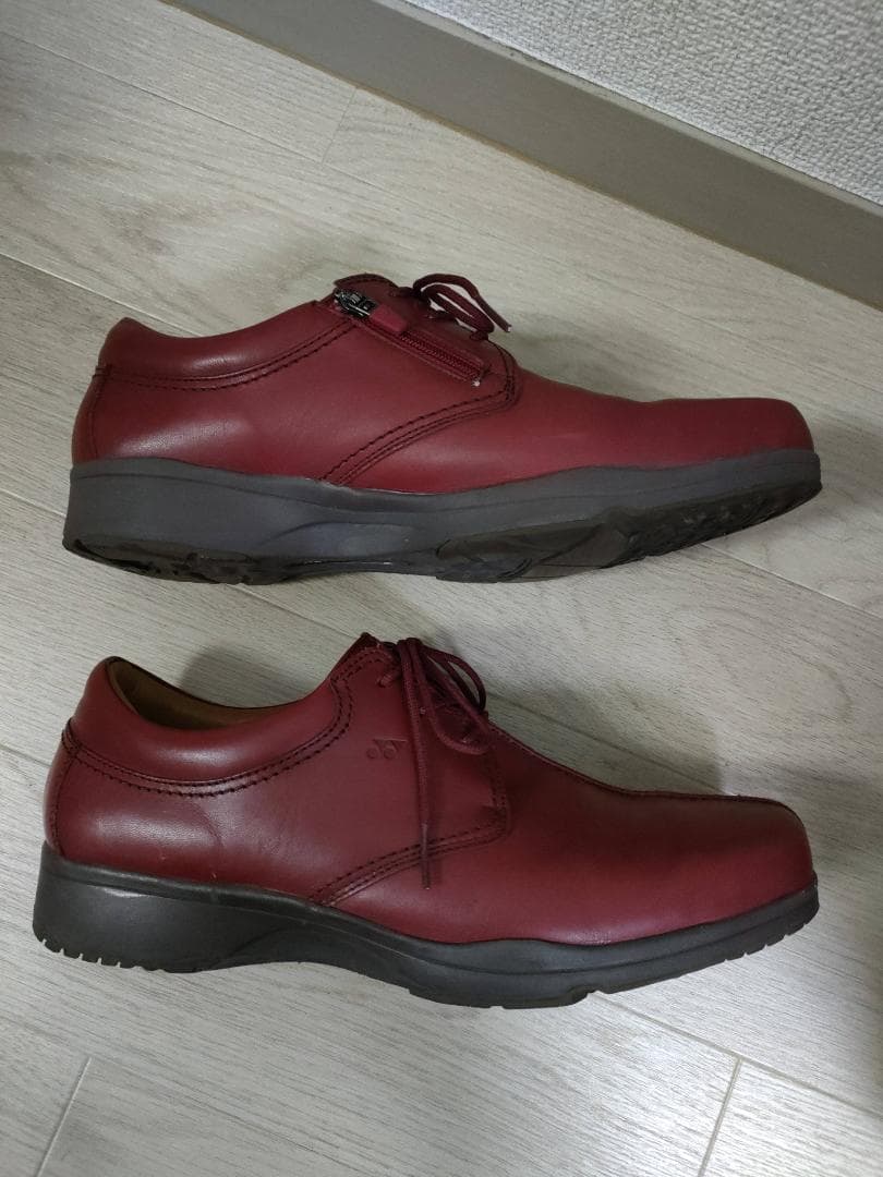 ヨネックス MT-08 ダークレッド 旅ウォーク　革靴 天然皮革 匿名配送