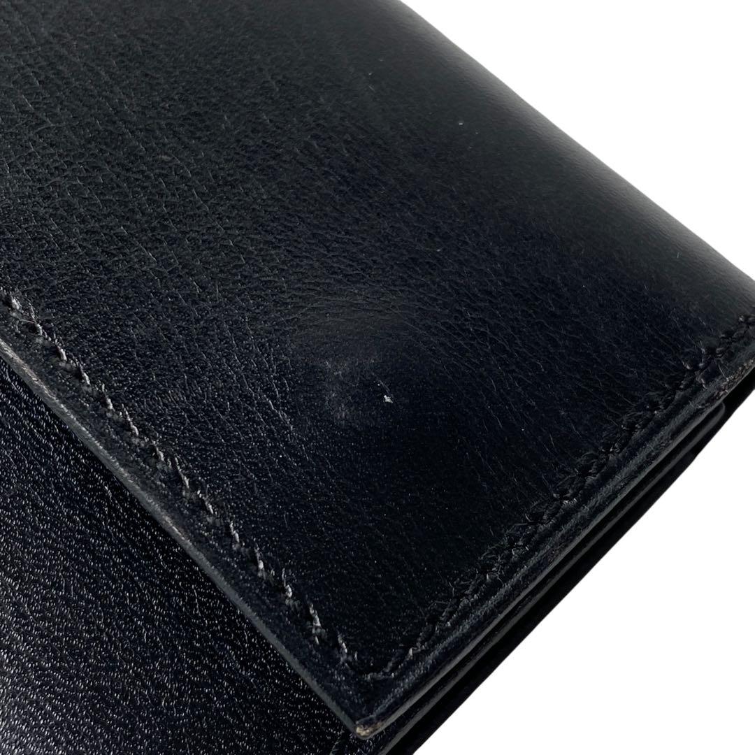 [入手困難] エルメス HERMES ボックスカーフ 8連 キーケース ブラック