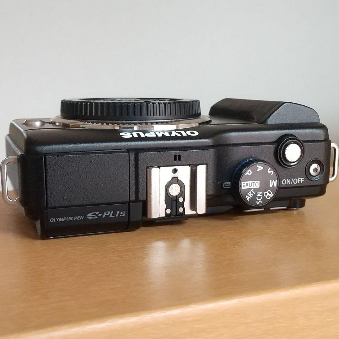 【付属品多数】OLYMPUS e-PL1s ミラーレス一眼レフカメラ ブラック
