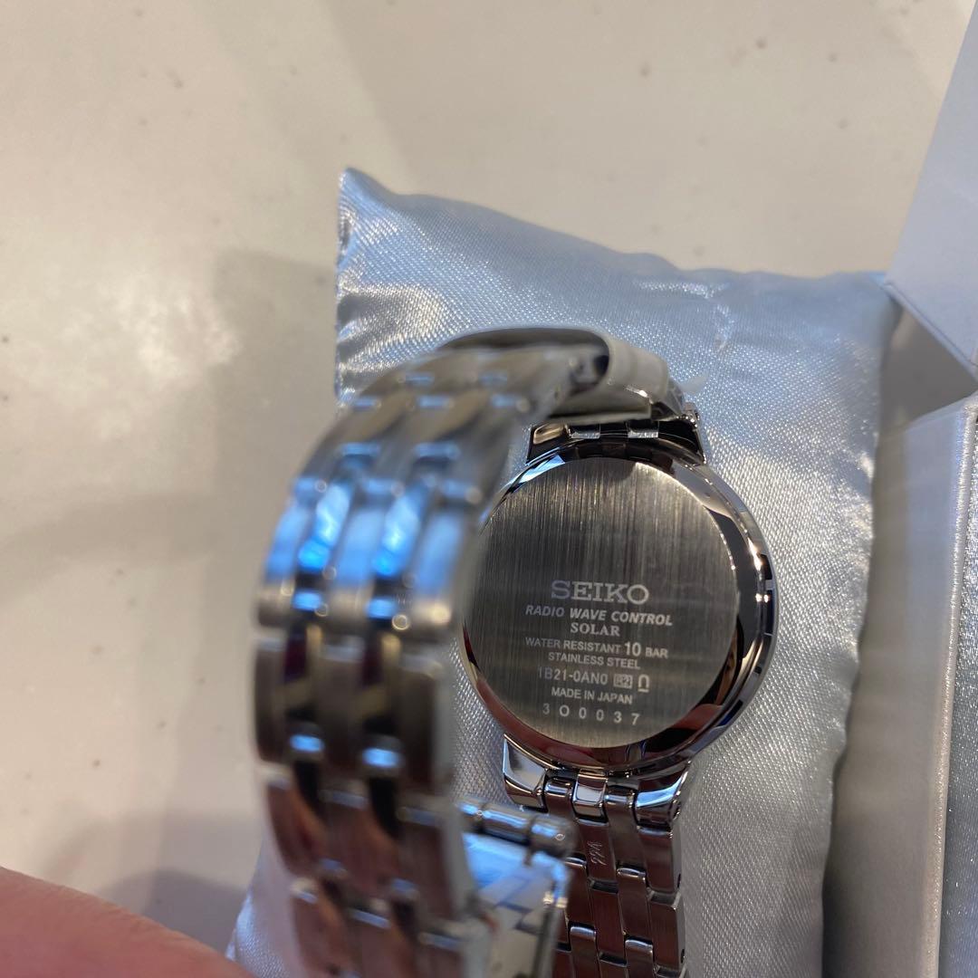 SEIKO 腕時計 ソーラー電波時計 シルバー SSDY031