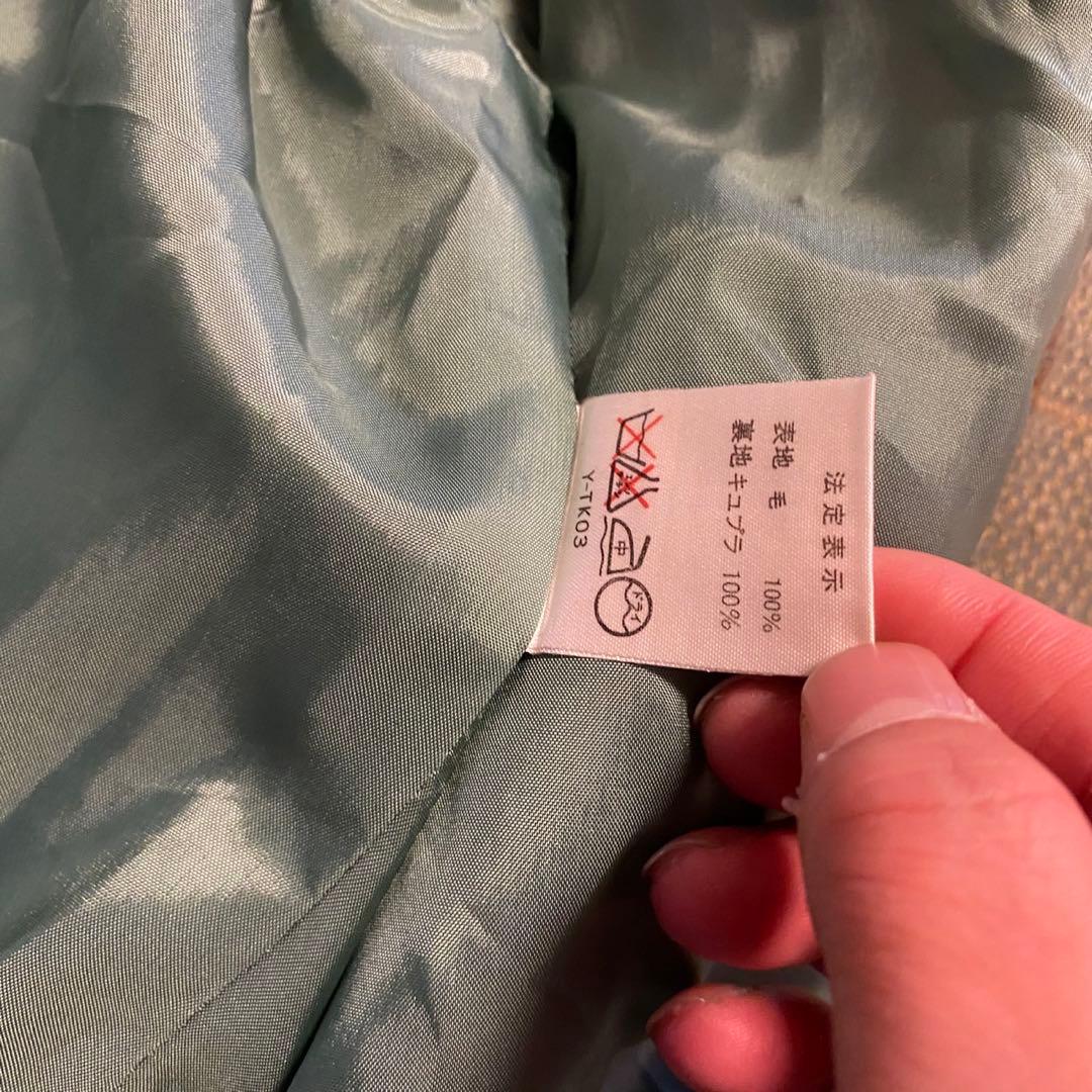 Dior クリスチャンディオール　チェック　テーラード　ジャケット　ウール