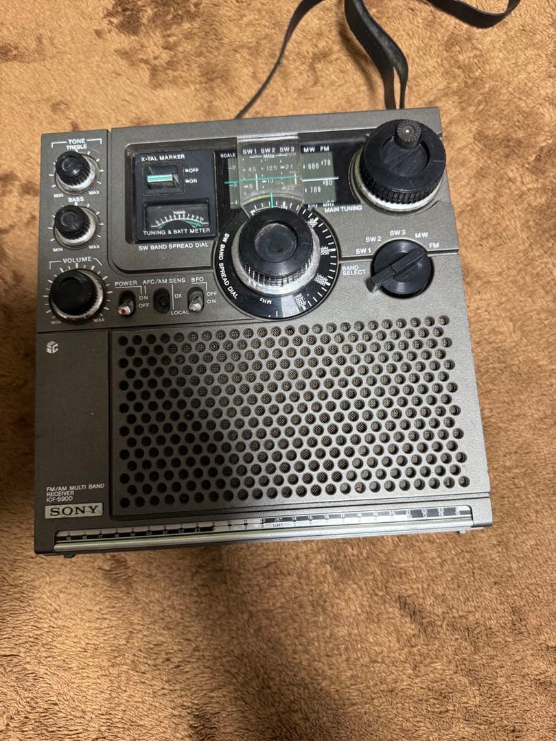 SONY ICF-5900マルチ5バンドFM/MW/SW1/SW2/SW3