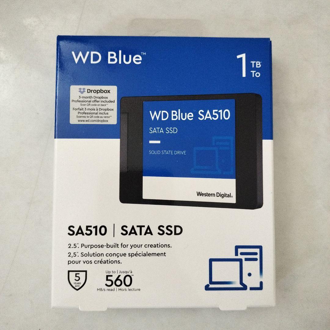 【新品未開封】WD Blue SA510 SATA SSD 1TB
