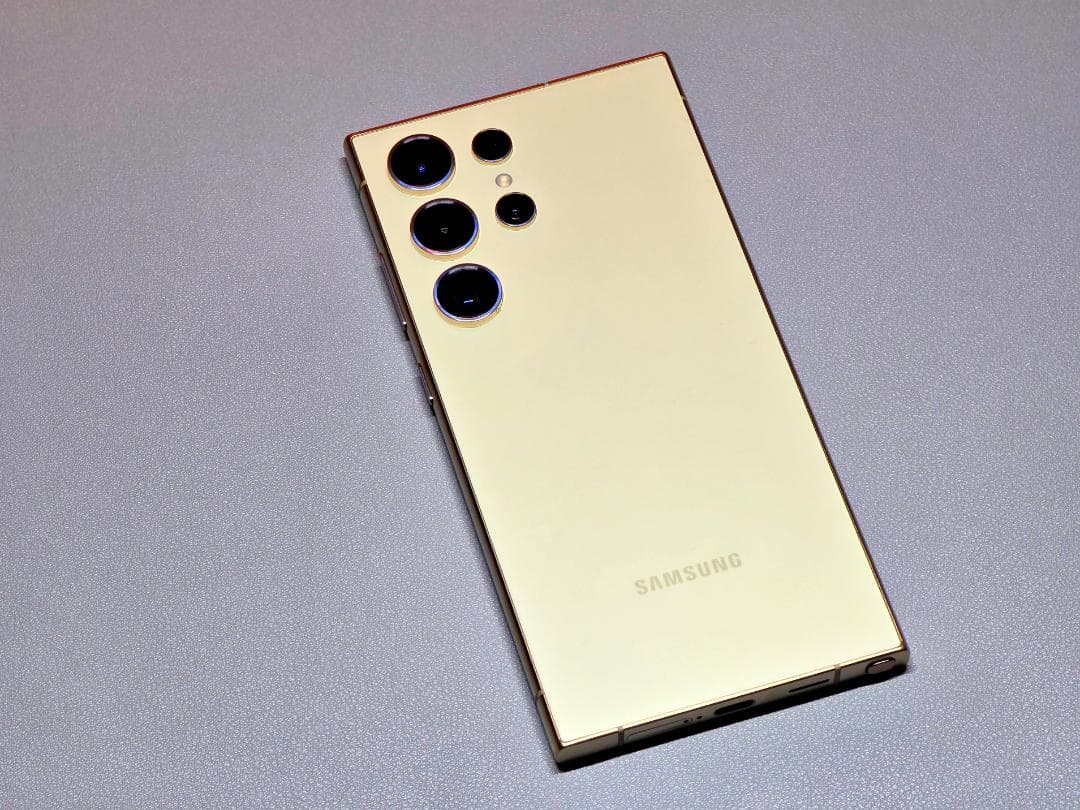 Samsung Galaxy S24 Ultra チタニウムイエロー 512GB