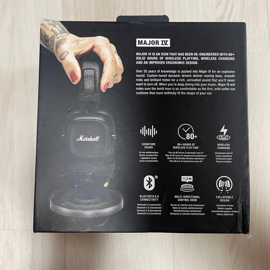 Marshall Major IV マーシャル ワイヤレスヘッドフォン