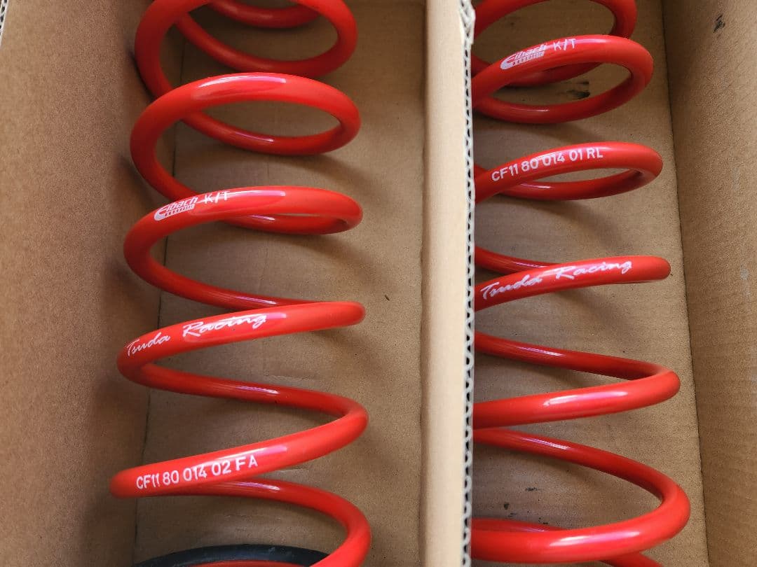 ジムニーシエラJB74　津田レーシング　DAMSELサスペンション　ノーマル車高