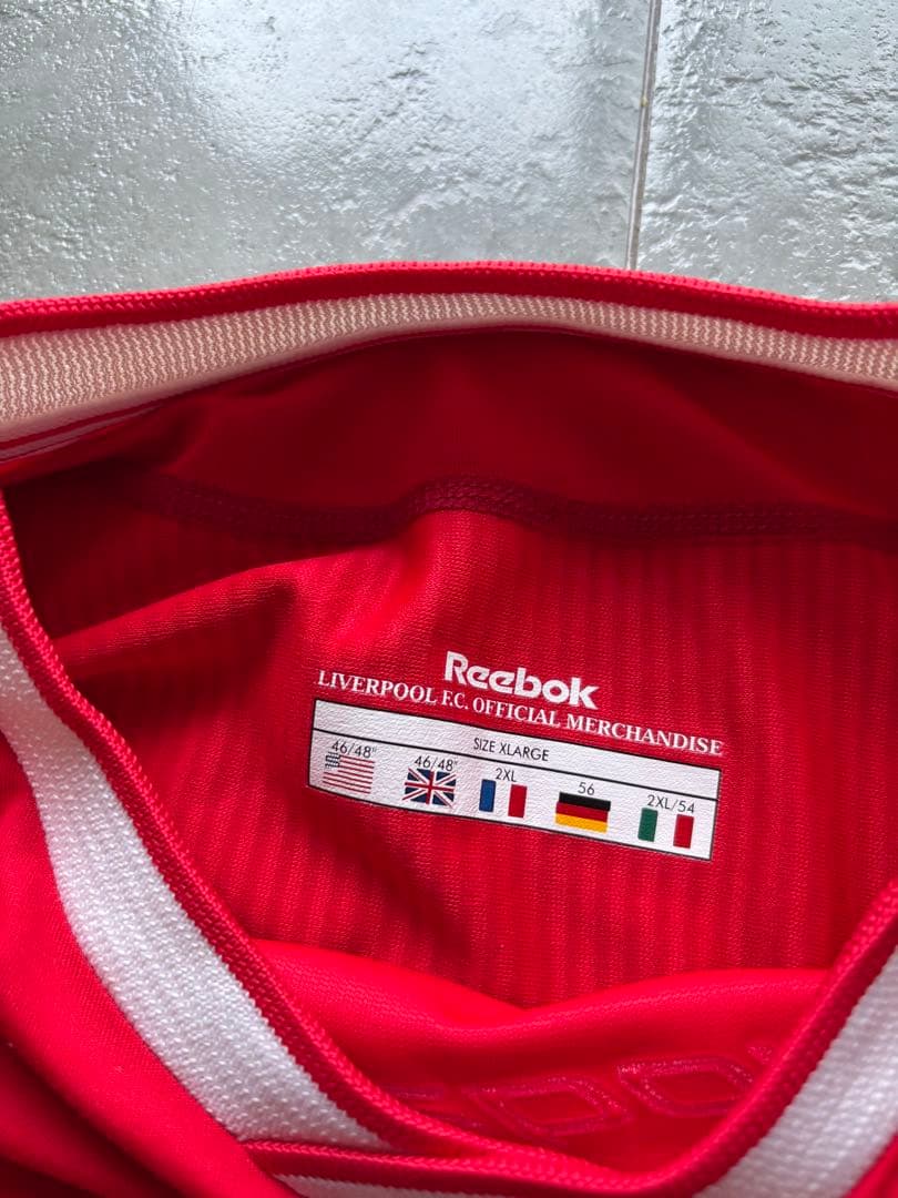 レア　02-04 リヴァプール　リーボック　ホームユニフォーム　新品未使用