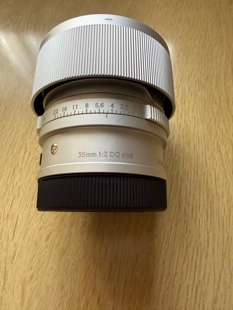 SIGMA BF 35mm F2 DG シルバー レンズ、バッテリー3本セット
