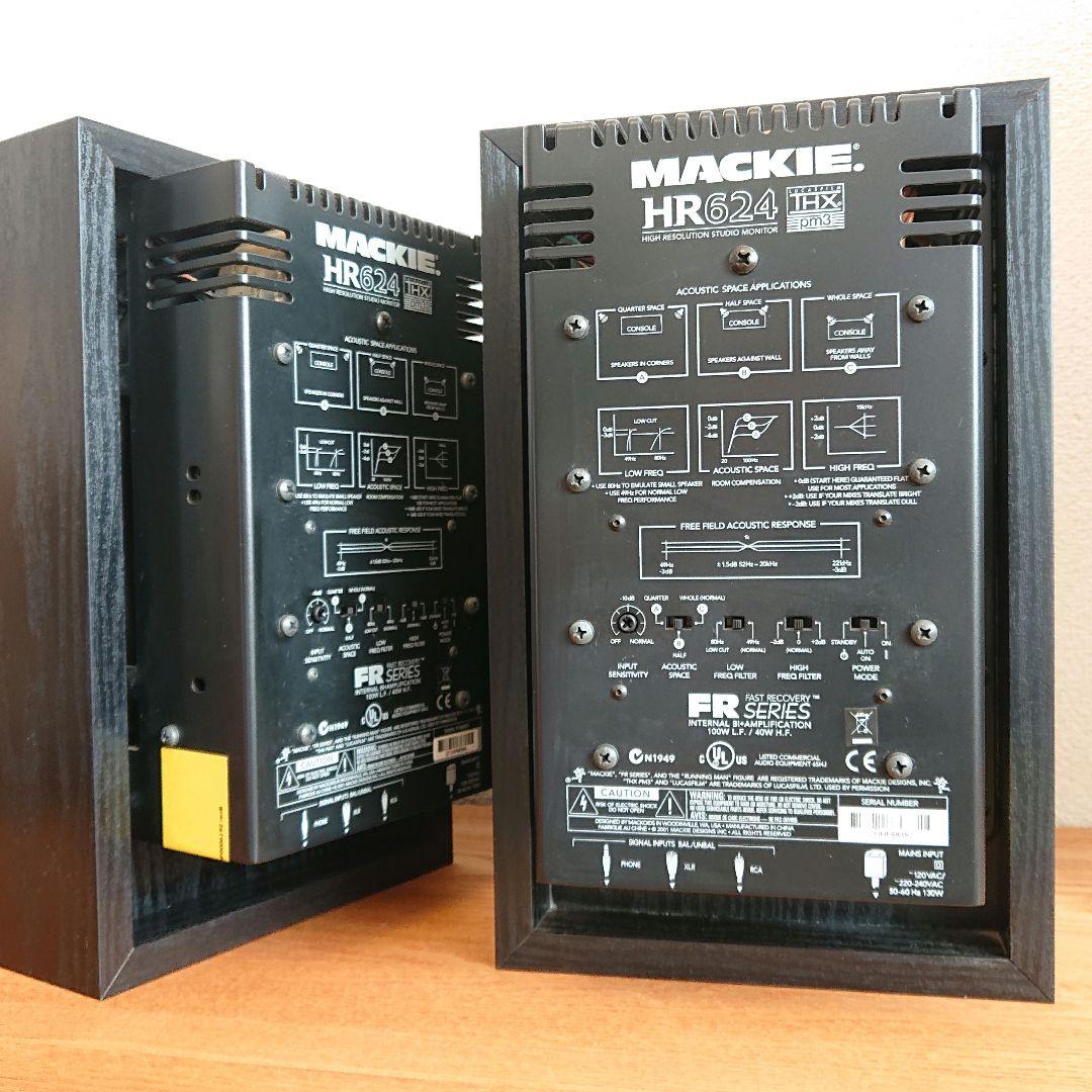 MACKIE. HR624 MK1 アクティブスタジオモニタースピーカー ペア