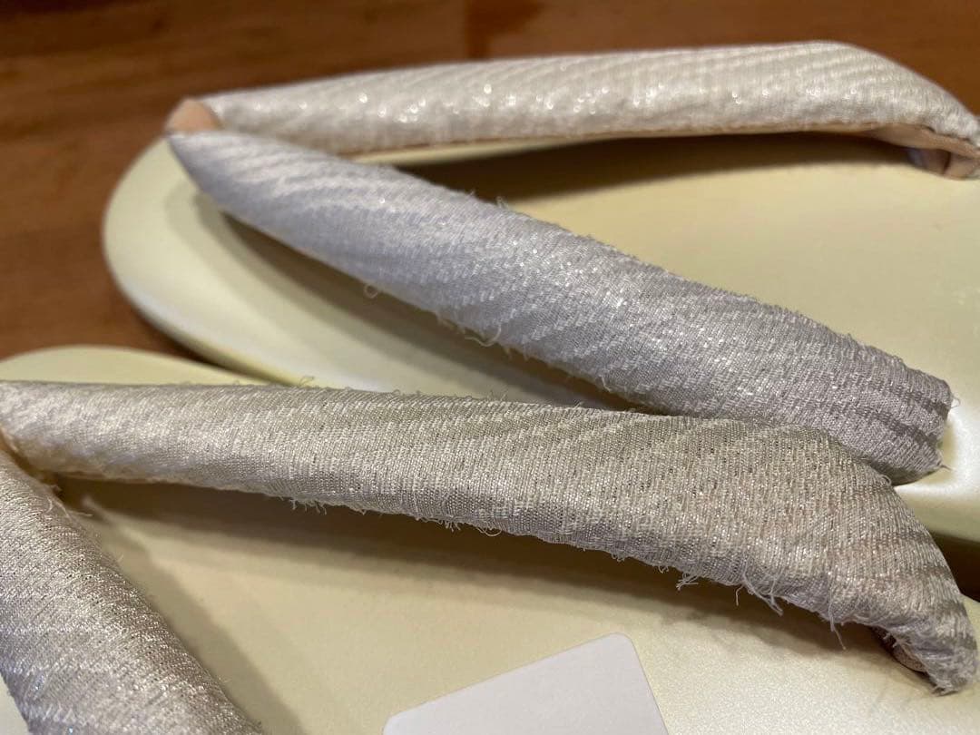 紗織[未使用]タグ付き 礼装用 和装用バッグ・草履・こしひも・半衿セット