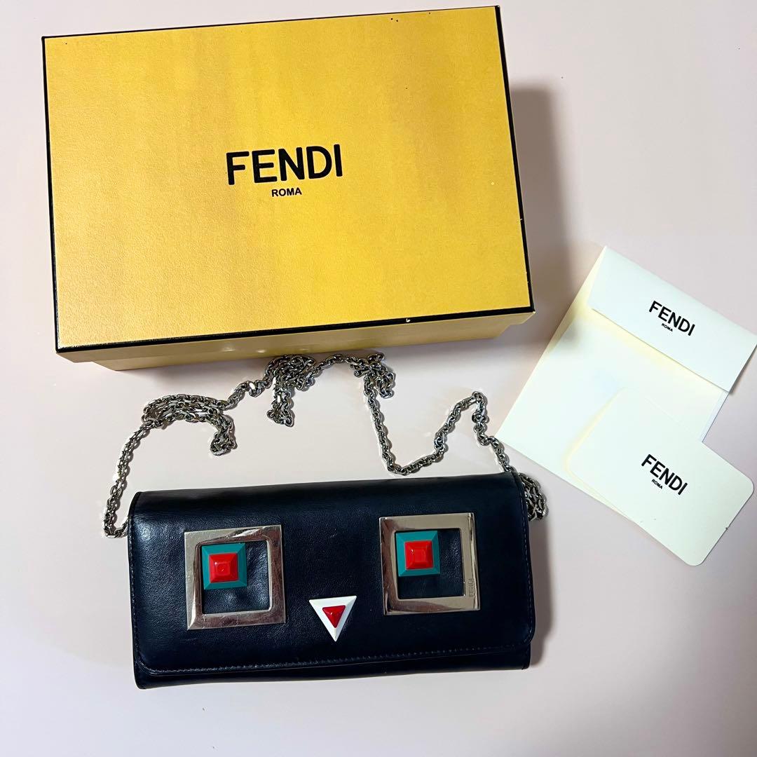 FENDI モンスター　長財布&ショルダー