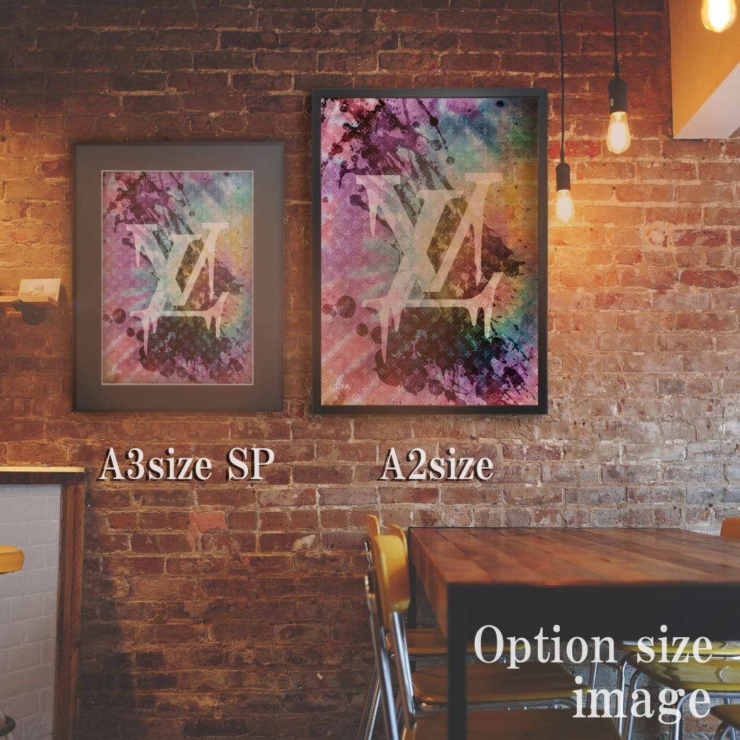 LOUIS VUITTON type☆A1額装済ポスター#902★ルイヴィトン