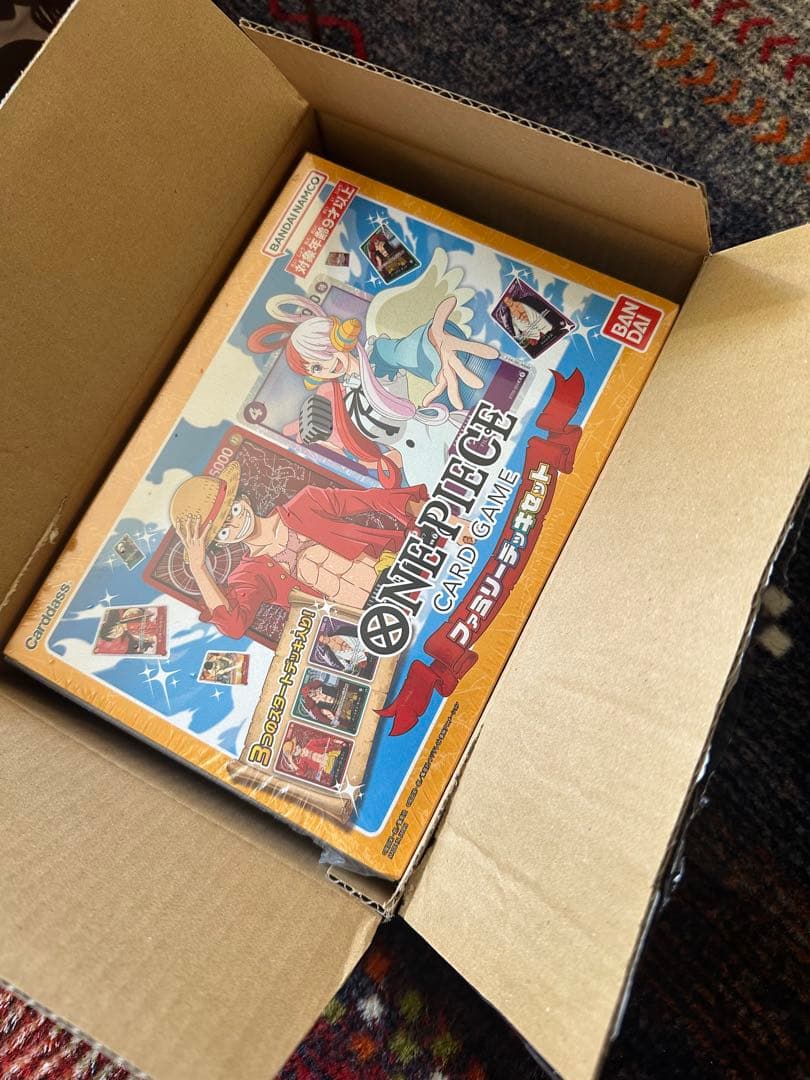 ONE PIECEカードゲーム ファミリーデッキセット 未開封