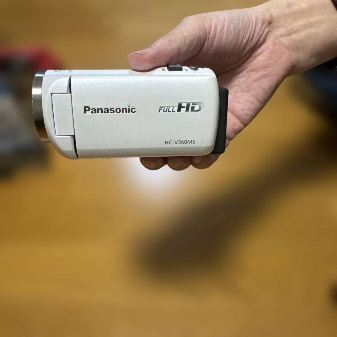 パナソニック HC-V360MS デジタルハイビジョンビデオカメラ ケース付き